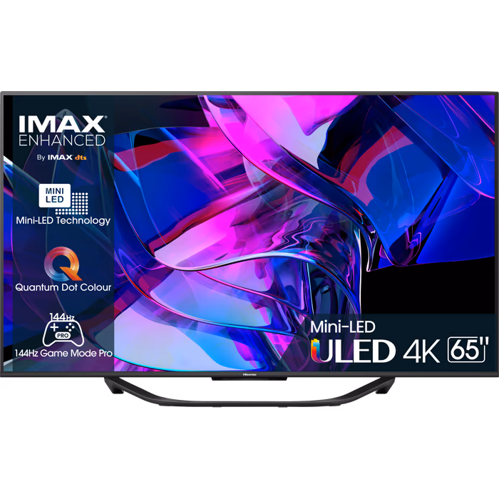 טלוויזיה "QLED MINI LED 4K 65 הייסנס דגם 65U7KQ