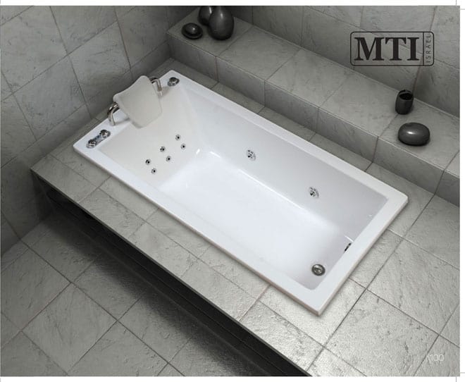  אמבטיה mti-64 180*80 לבן מבריק(כולל גקוזי) 