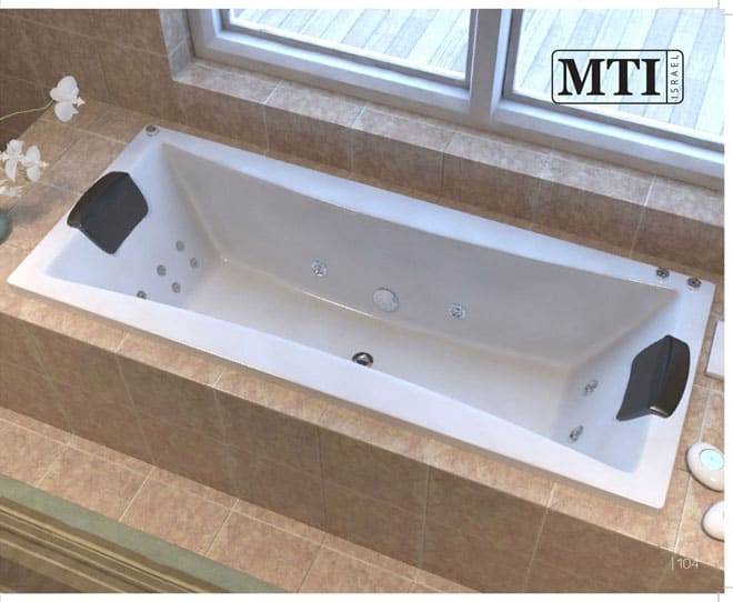  אמבטיה mti-72 180*80 לבן מבריק(כולל גקוזי)