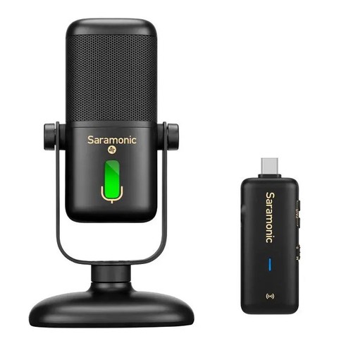 מיקרופון שולחני אלחוטי Saramonic sr-mv2000w usb