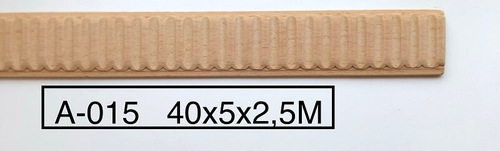 פס קישוט מעץ בוק 40X5 דגם A015