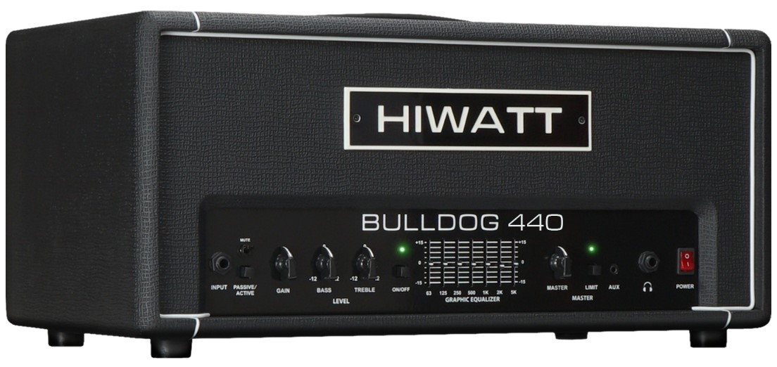 ראש מגבר לגיטרה בס Hiwatt Bulldog 440