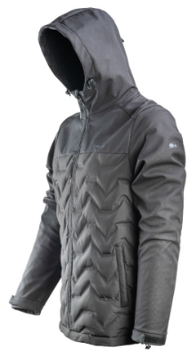 מעיל גברים משולב GN SFS HYBRID שחור - Go Nature