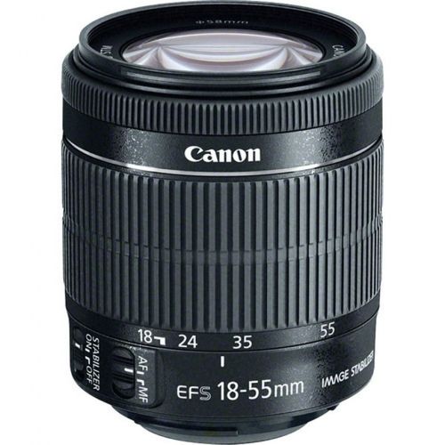 עדשה Canon EF-S 18-55mm f/3.5-5.6 IS STM - יד שניה!