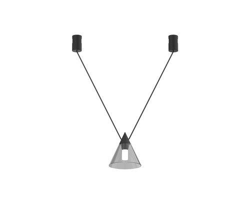 מגנט תלוי שחור LED 5W