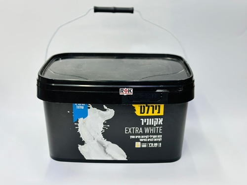 צבע אקווניר WHITE‏ ‏EXTRA‏ ‏5 ליטר נירלט