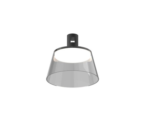 מגנט שחור+זכוכית LED 5W