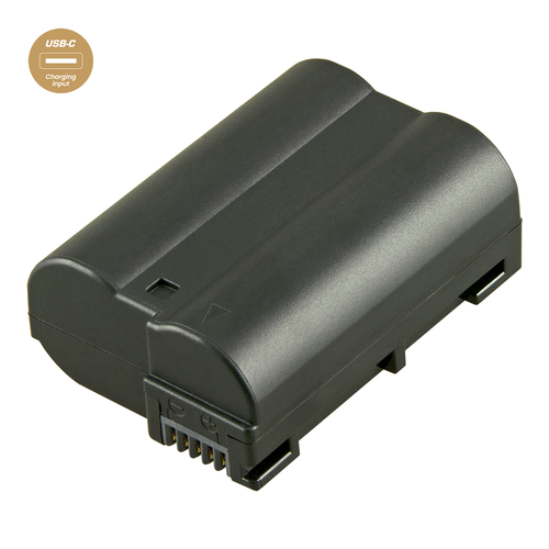 סוללת ליתיום Jupio EN-EL15C *ULTRA* V3 (USB-C input) 2400mAh