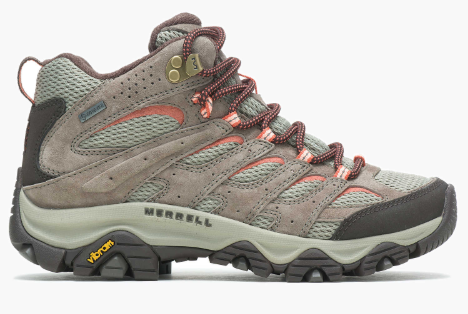 נעלי טיולים לנשים MOAB 3 MID GTX בז - Merrell