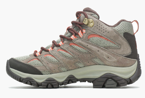 נעלי טיולים לנשים MOAB 3 MID GTX בז - Merrell