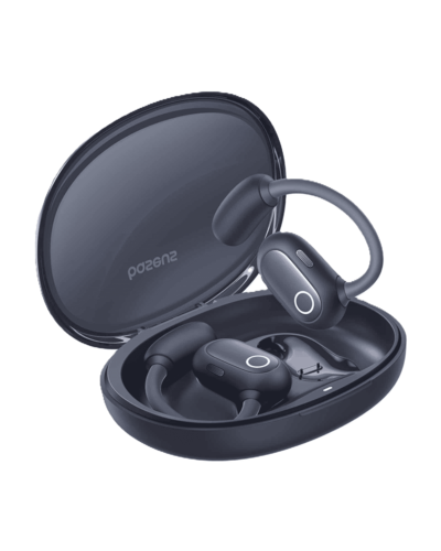 אוזניות אלחוטיות Baseus Eli Sport 1 Open-Ear TWS Earbuds, צבע שחור, שנה אחריות יבואן רשמי 