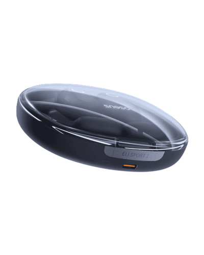 אוזניות אלחוטיות Baseus Eli Sport 1 Open-Ear TWS Earbuds, צבע שחור, שנה אחריות יבואן רשמי 