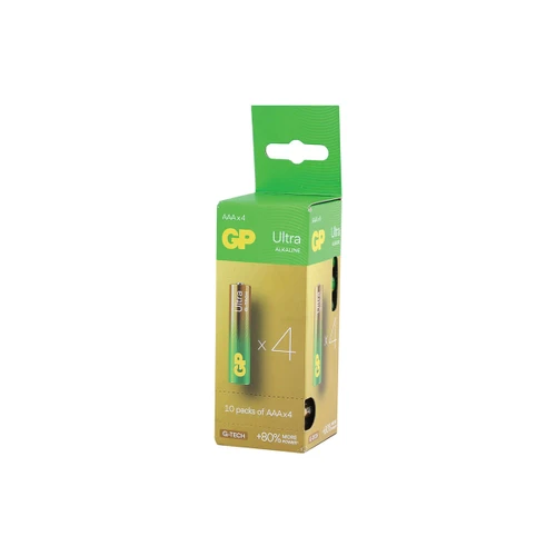 סט של 40 סוללות AAA מסוג GP Ultra Alkaline