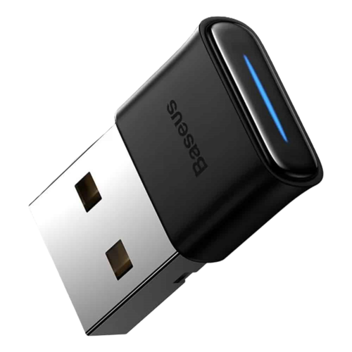 מתאם Baseus Wireless Adapter BA04 Bluetooth, צבע שחור, שנה אחריות יבואן רשמי 