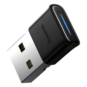 מתאם Baseus Wireless Adapter BA04 Bluetooth, צבע שחור, שנה אחריות יבואן רשמי 