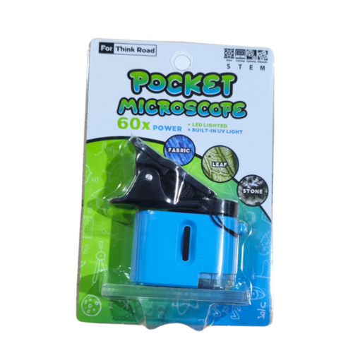 מיקרוסקופ כיס כחול מבית FOR THINK ROAD