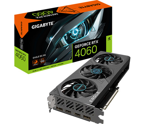 כרטיס מסך Gigabyte GeForce RTX 4060 Eagle OC 8G