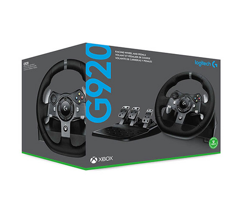 ערכת נהיגה - הגה הילוכים ודוושות למשחקי מרוץ Logitech G920 PC/Xbox One לוג'יטק