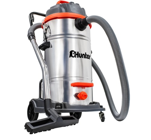 שואב אבק תעשייתי 70 ליטר, 2400W מיכל נירוסטה