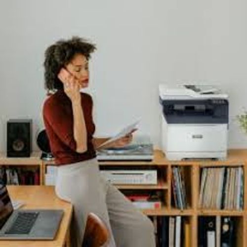 מדפסת לייזר צבעונית משולבת Xerox C325DNI