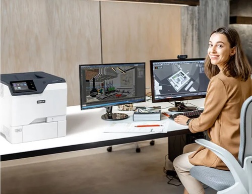 מדפסת לייזר צבעונית Xerox C620V_DN