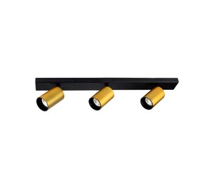 3 ספוטים פליז GU10-LED 3X13W