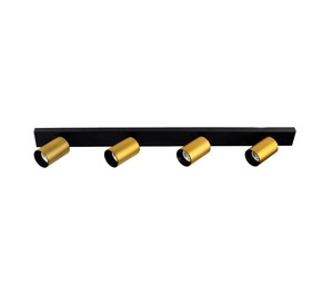 4 ספוטים פליז GU10-LED 4X13W