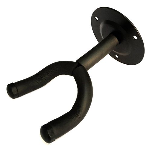 מתלה קיר לגיטרה חזיתי עם בסיס עץ Moratti GH-02