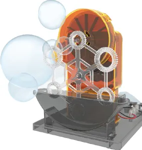 מכונת בועות חשמלית לבניה עצמית