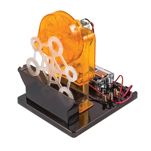 מכונת בועות חשמלית לבניה עצמית