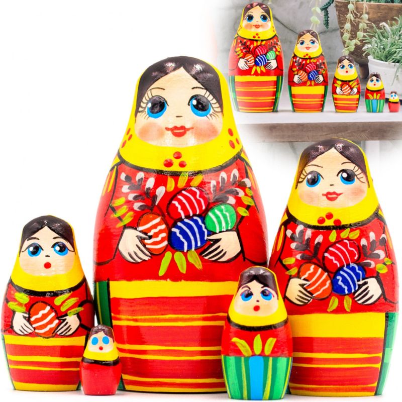 בבושקה מטריושקה מקורית 5 חלקים 5168