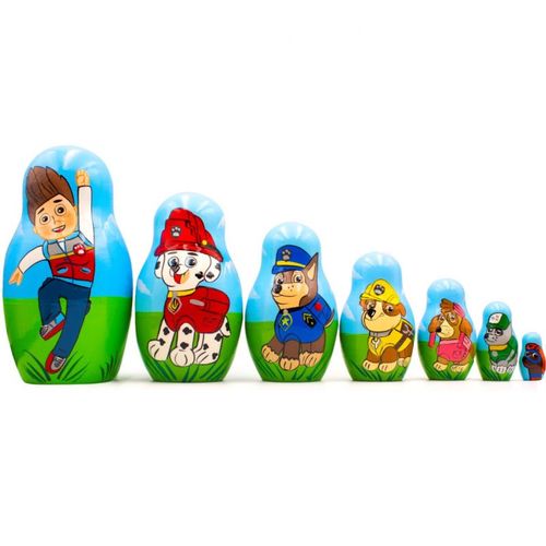 בבושקה מטריושקה מקורית דמויות מסרטים 7 חלקים 7147