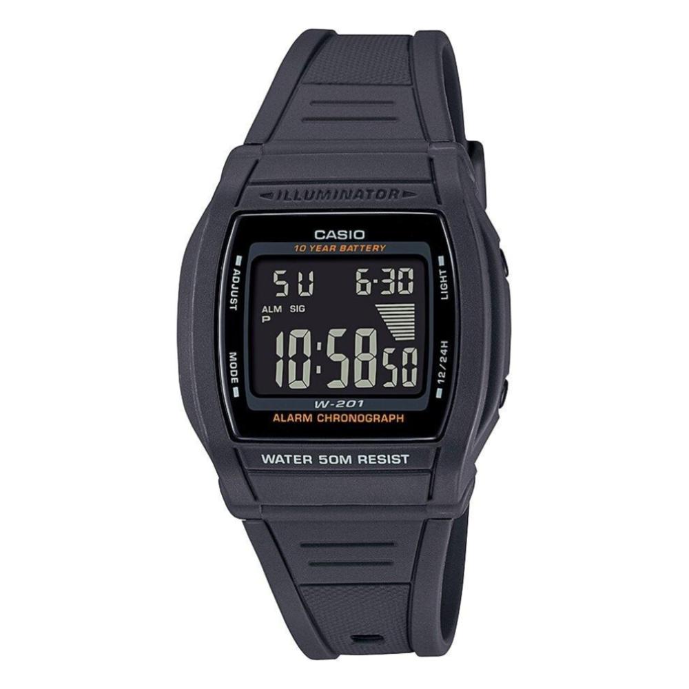 שעון יד  לגבר CASIO W-201-1B קסיו