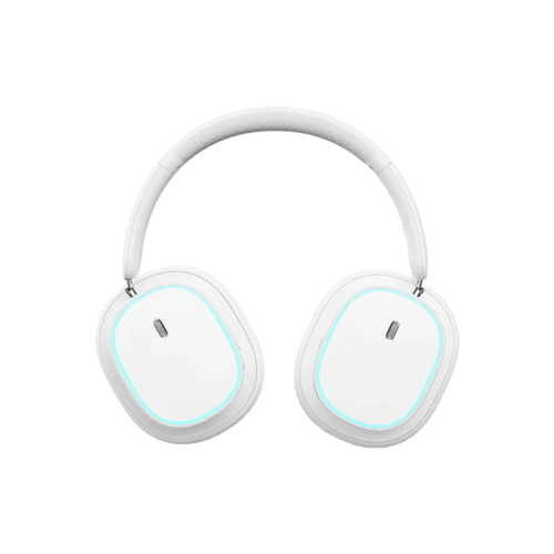 אוזניות גיימינג אלחוטיות Baseus AeQur GH02 Gaming Wireless,צבע לבן, שנה אחריות יבואן רשמי 