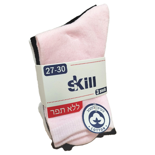 שלישיית גרביים ללא תפר | 23-38