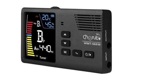 מטרו - טיונר כרומטי עם מד לחות נטען CHERUB WMT-565C