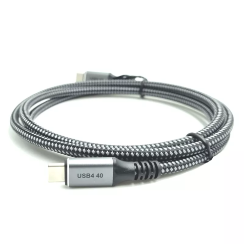 כבל Gold Touch CH-3.1C40-2B 100W USB3.1 40G 2m USB-Type-C to USB-Type-C Cable 