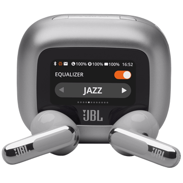 אוזניות אלחוטיות כסף JBL Live Flex 3 TWS ANC