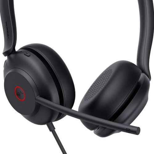 אוזניות ‏חוטיות Yealink UH35 Duo Teams