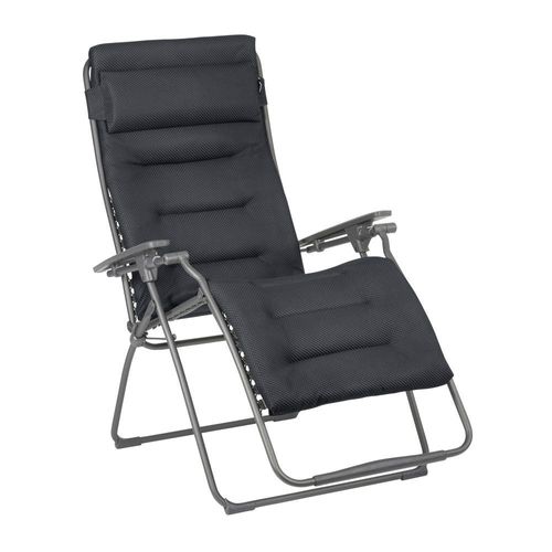 כסא נוח מרופד XL אפור כהה FUTURA BE.C dark grey