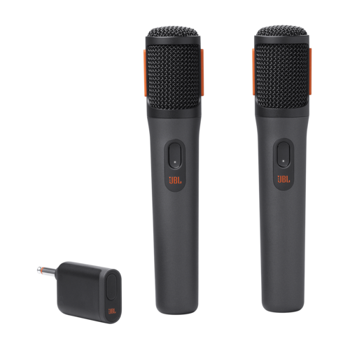 זוג מיקרופונים אלחוטיים JBL PartyBox Wireless Microphone טעינה USB-C