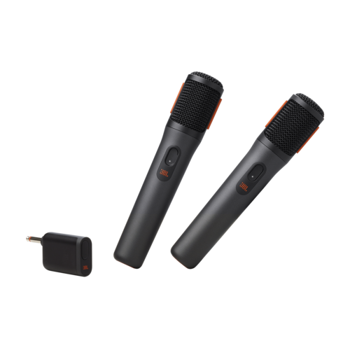 זוג מיקרופונים אלחוטיים JBL PartyBox Wireless Microphone טעינה USB-C