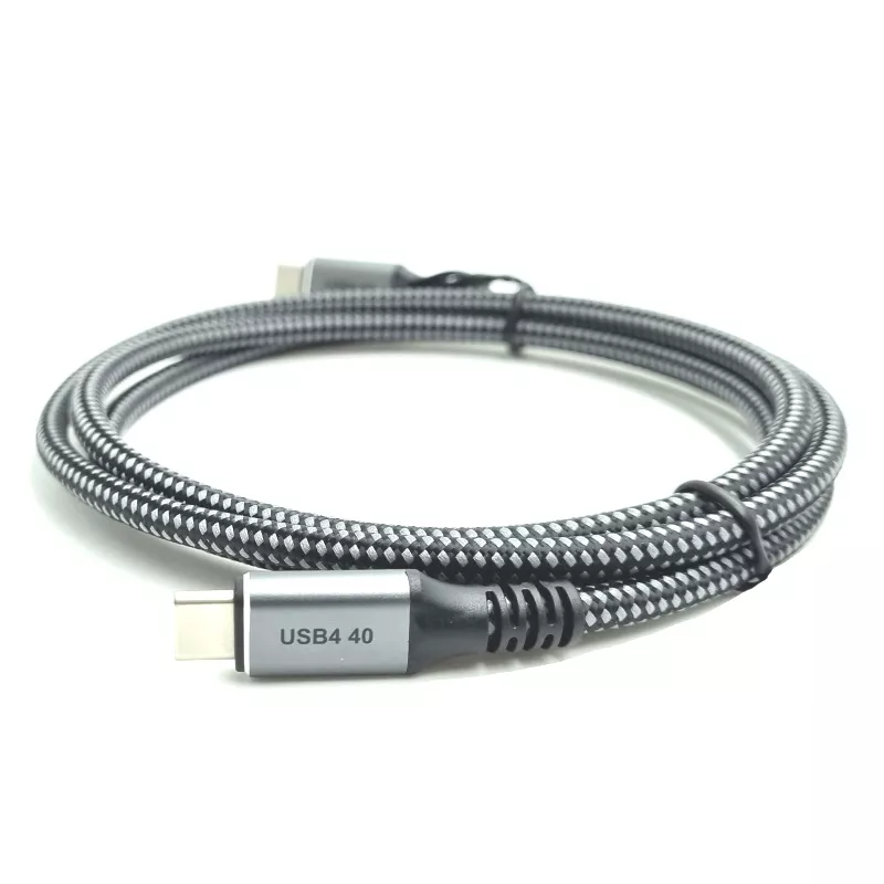 כבל Gold Touch CH-3.1C40-1B USB3.1 1m 40G USB-Type-C to USB-Type-C Cable 