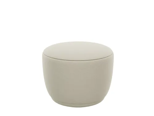 פוף בוקלה בז' KUON Pouf beige
