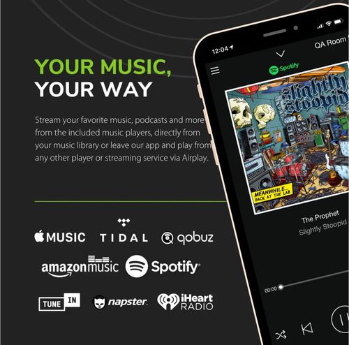  מערכת אודיו מולטירום עם Audioengine A1-MR WiFi