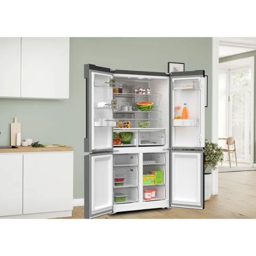 מקרר 4 דלתות 605 ליטר Bosch KFN96AXEA נירוסטה מושחרת *שבת הילכתי