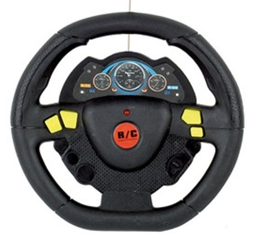 מכונית ספורט Sports Cars עם שלט הגה ואורות קדמיים (מגוון צבעים)