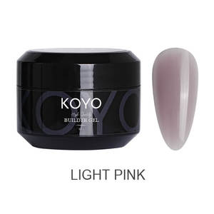 קויו - KOYO בילדר ג’ל בנייה 50 מ"ל  light pink