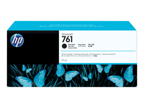 מחסנית דיו בשחור מט HP 761 DesignJet Ink Cartridge בנפח 775 מ