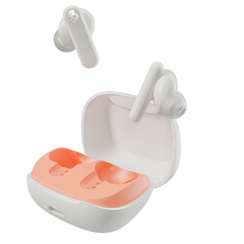 אוזניות אלחוטיות Smokin Buds – True BONE/ORANGE בצבע לבן/כתום